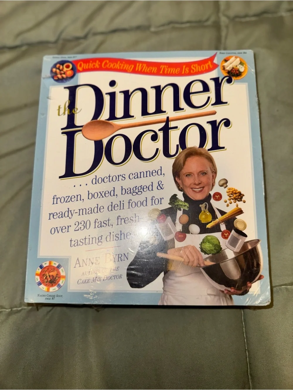 The Dinner Doctor Cookbook by - Blue Cover